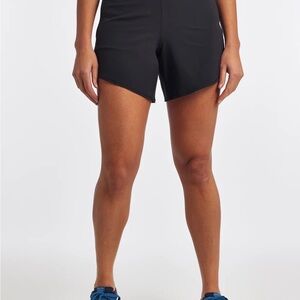 Oiselle High Rise Long Roga Shorts
